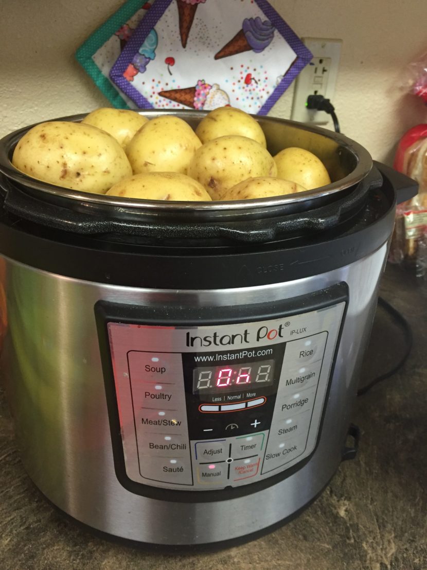 Pressure Cooker Baked Potatoes in Under 15 Minutes Instant Pot Recipe